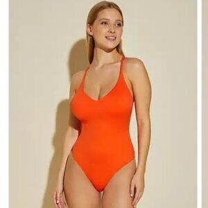 Cosabella Bathing Suit Large Sicilain Orange